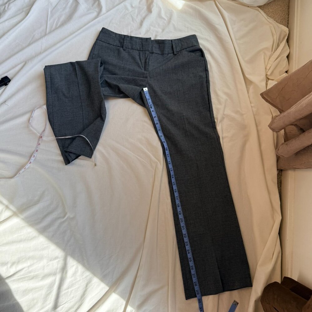 NY&Co 7th Avenue Suiting Collection – Petite 6 – Gray Dress Pants - Picture 6 of 6